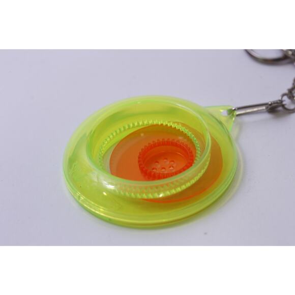 Spirograph, Keychain, Drawing, Key Ring, Vintage, Accessory, ~ 251013-WH 1374 - Picture 2 of 4